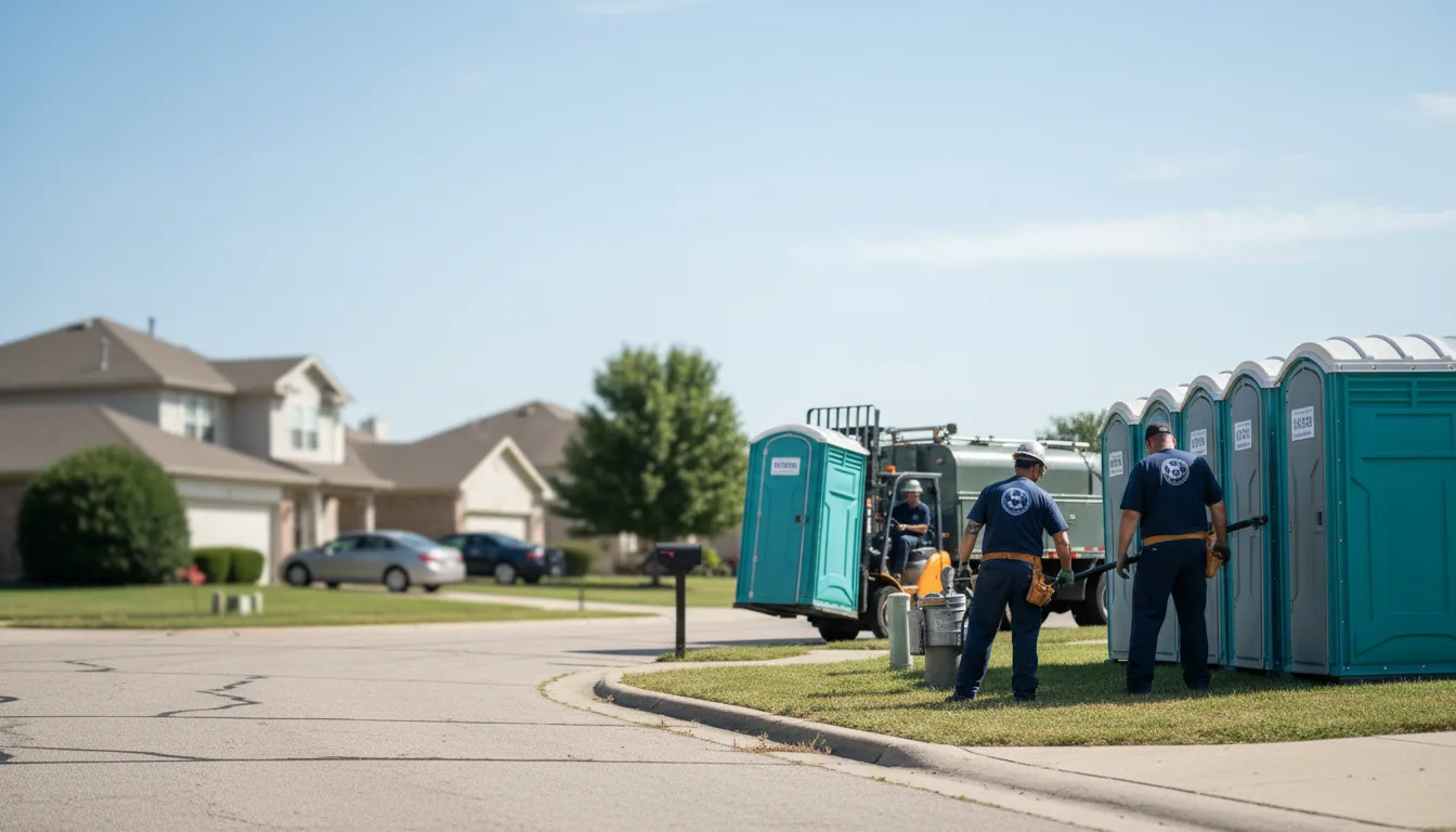 Porta Potty Rental in Valley Village, CA near me